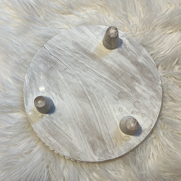 4 Rustic white Wooden stands - Picture 6 of 6